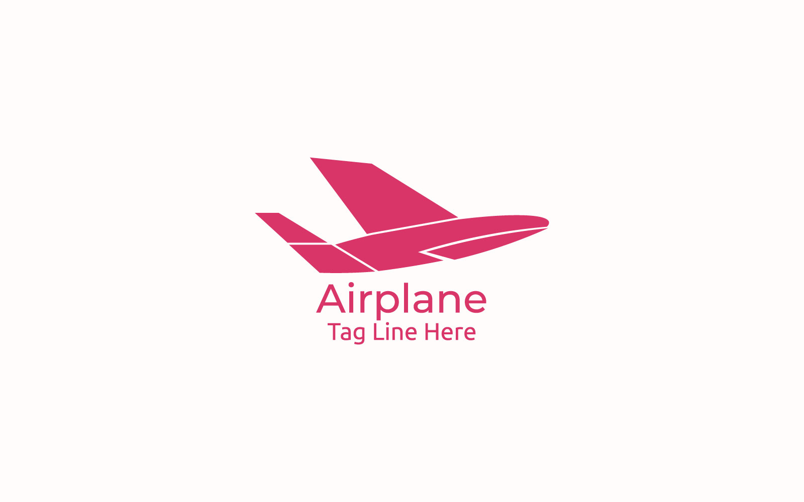 Airplane Logo Template