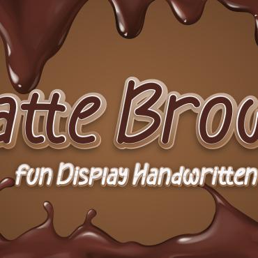 Brown Chocolate Fonts 160726