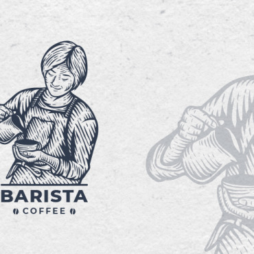 Logominimalist Logouniquesimplecleanmodernclassicretroengravinghand Logo Templates 160788