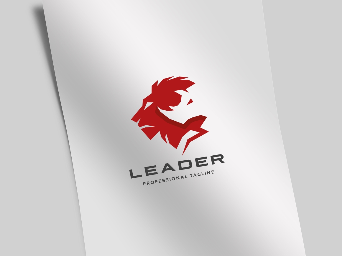 Lion and Rhino Leaders Logo Template