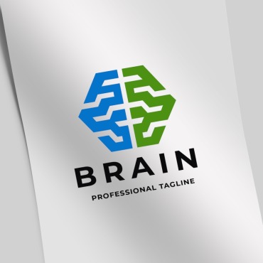 Brain Brainstorm Logo Templates 160892