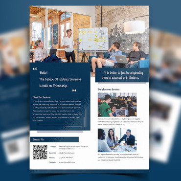 Company Flyer Corporate Identity 160951