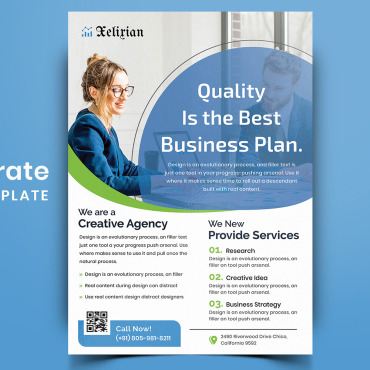 Company Flyer Corporate Identity 160956