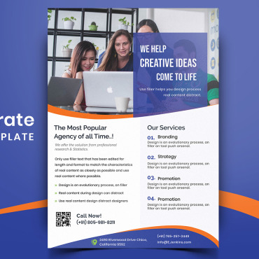 Company Flyer Corporate Identity 160957