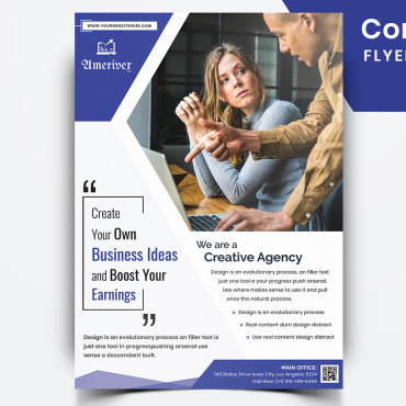 Company Flyer Corporate Identity 160958