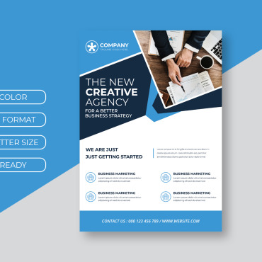 Flyer Template Corporate Identity 160969