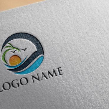 Tropical Sea Logo Templates 161343