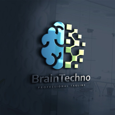 Brain Brainstorm Logo Templates 161722