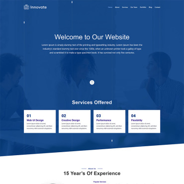 Business Business Landing Page Templates 161900