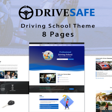Drive School Elementor Kits 161908
