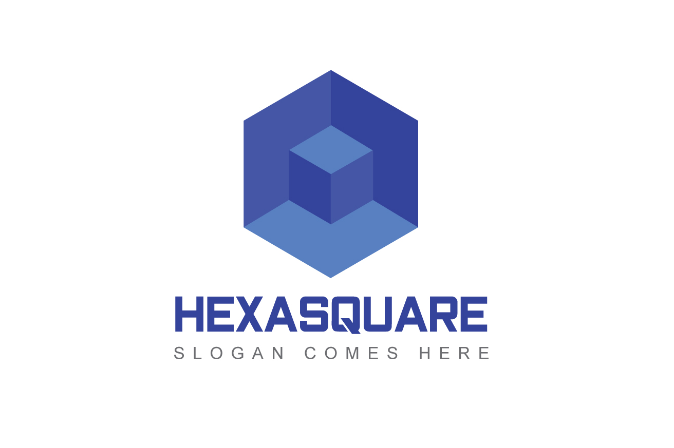 Hexasquare Logo Template