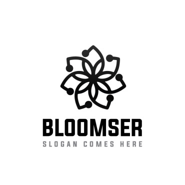 Blooming Blooms Logo Templates 161953