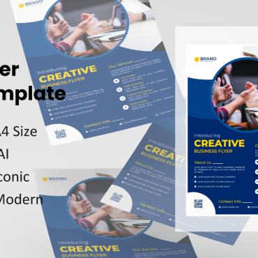 Template Flyer Corporate Identity 162007