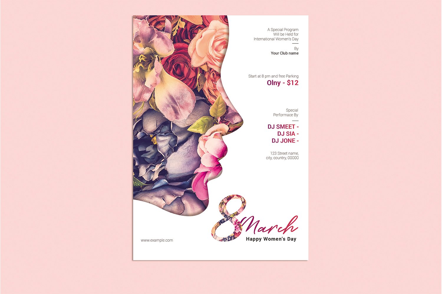 Women's Day Flyer - Corporate Identity Template