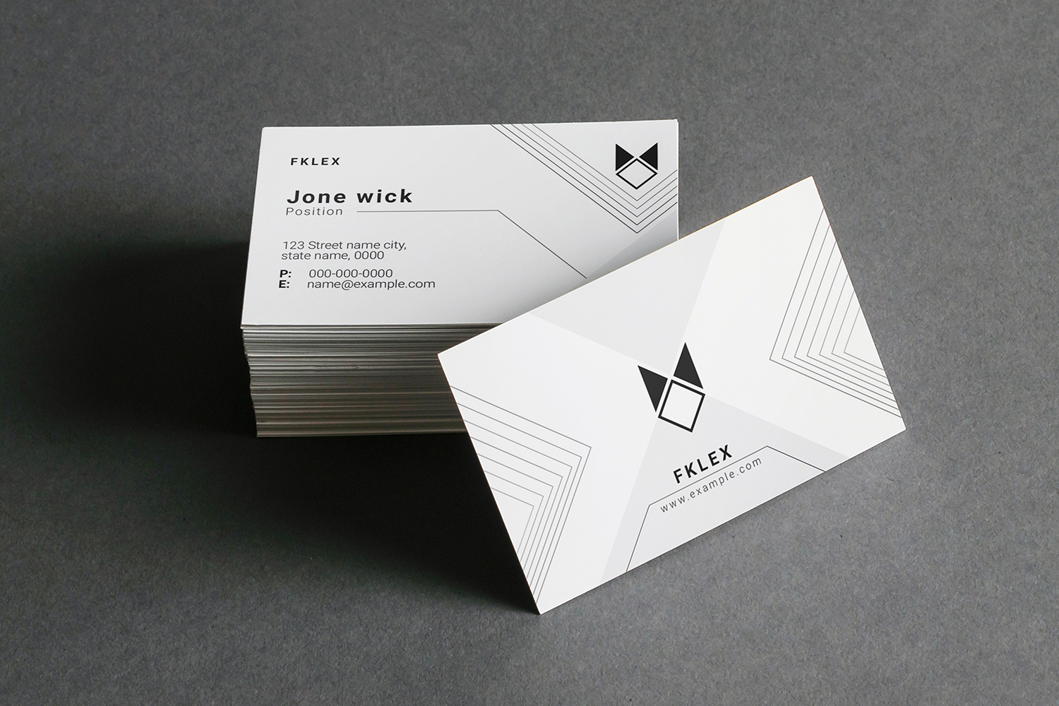 Fklex Business Card - Corporate Identity Template