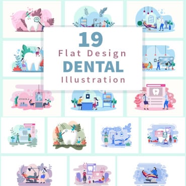 Medicine Dentist Illustrations Templates 162251