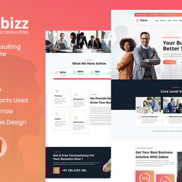 Consultant Consulting Website Templates 162397