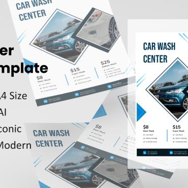 Template Flyer Corporate Identity 162422