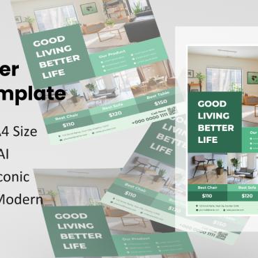 Template Flyer Corporate Identity 162426