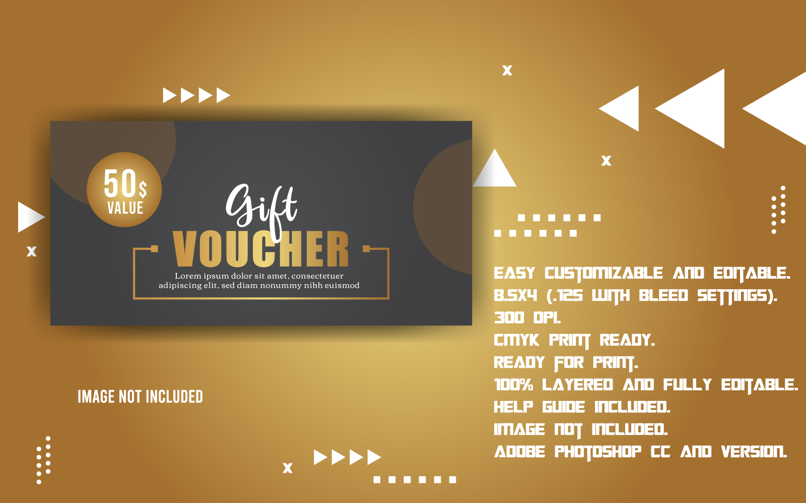 Stylish Gift Card Design - Corporate Identity Template