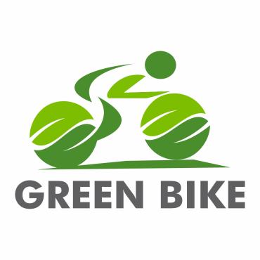 Bicycle Green Logo Templates 162554