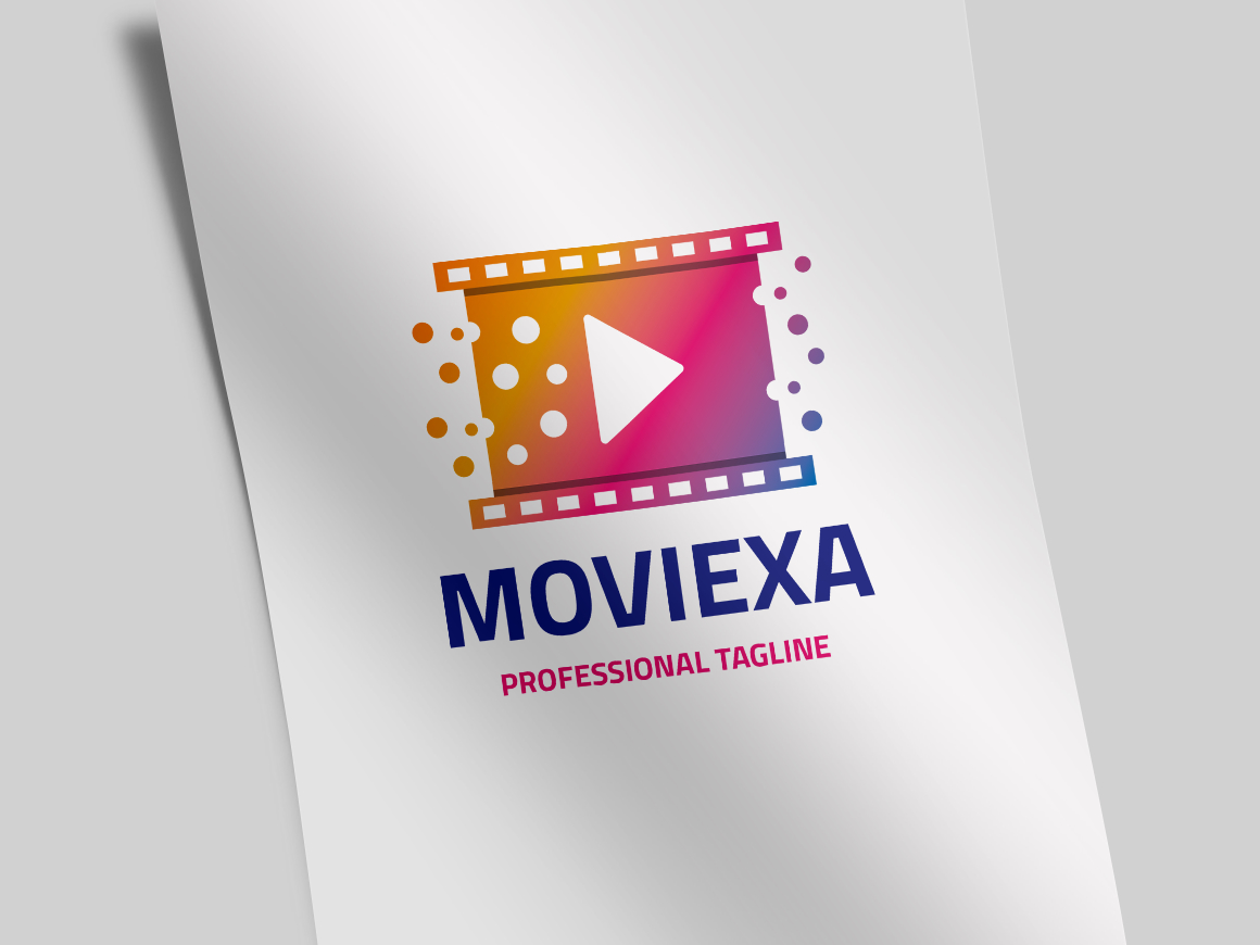 Movie Play Logo Template