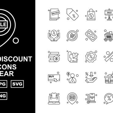 Sale Telephone Icon Sets 162982