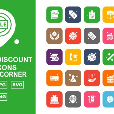 Sale Telephone Icon Sets 162991