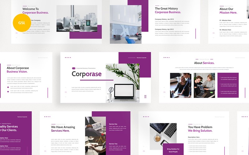 Corporase Business Google Slides