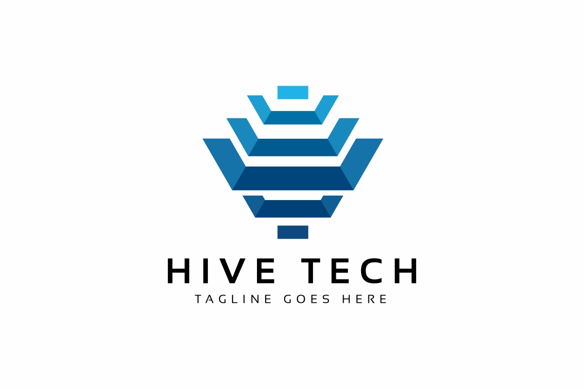 Hive Tech Logo Template