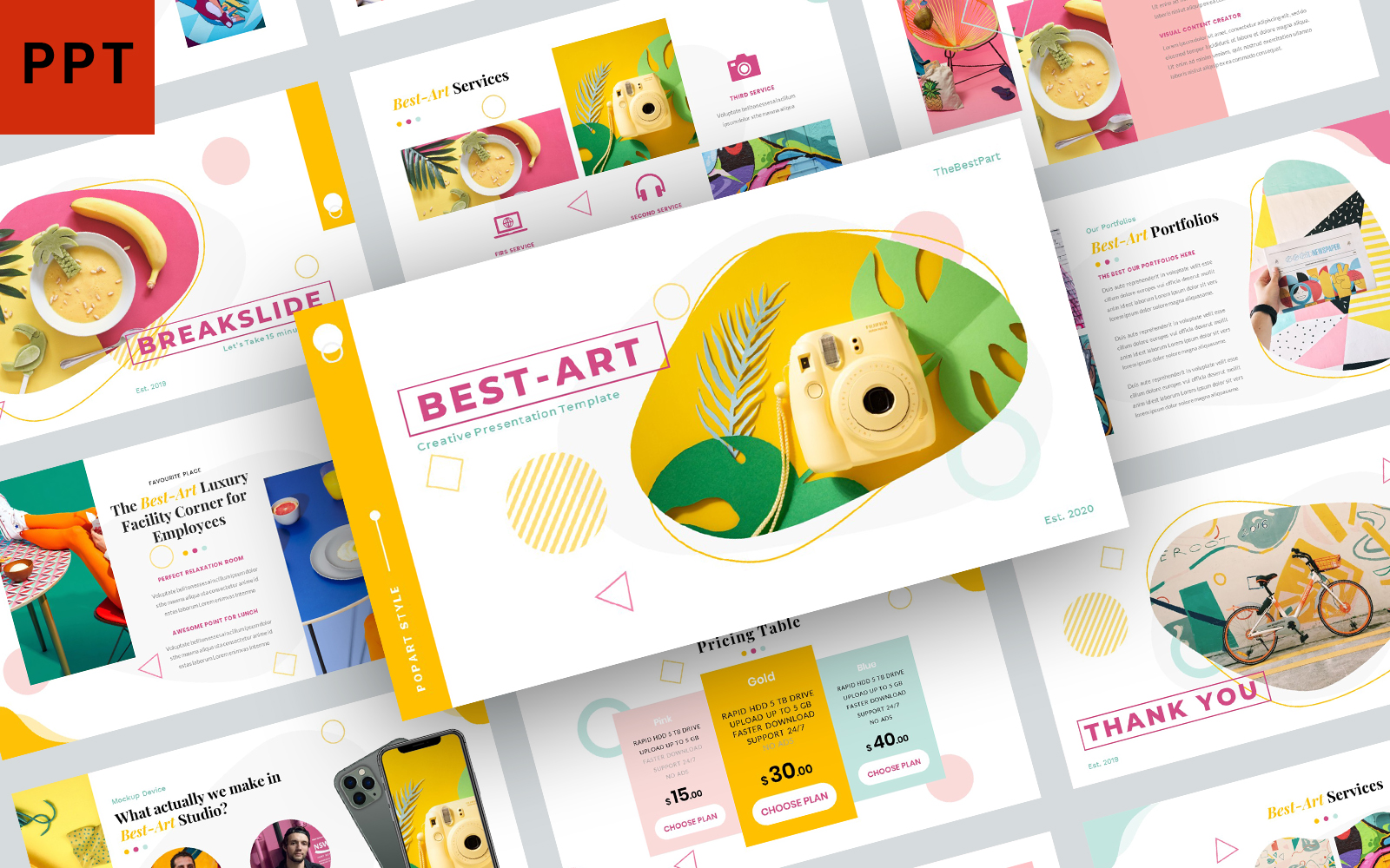 Best-Art PowerPoint template