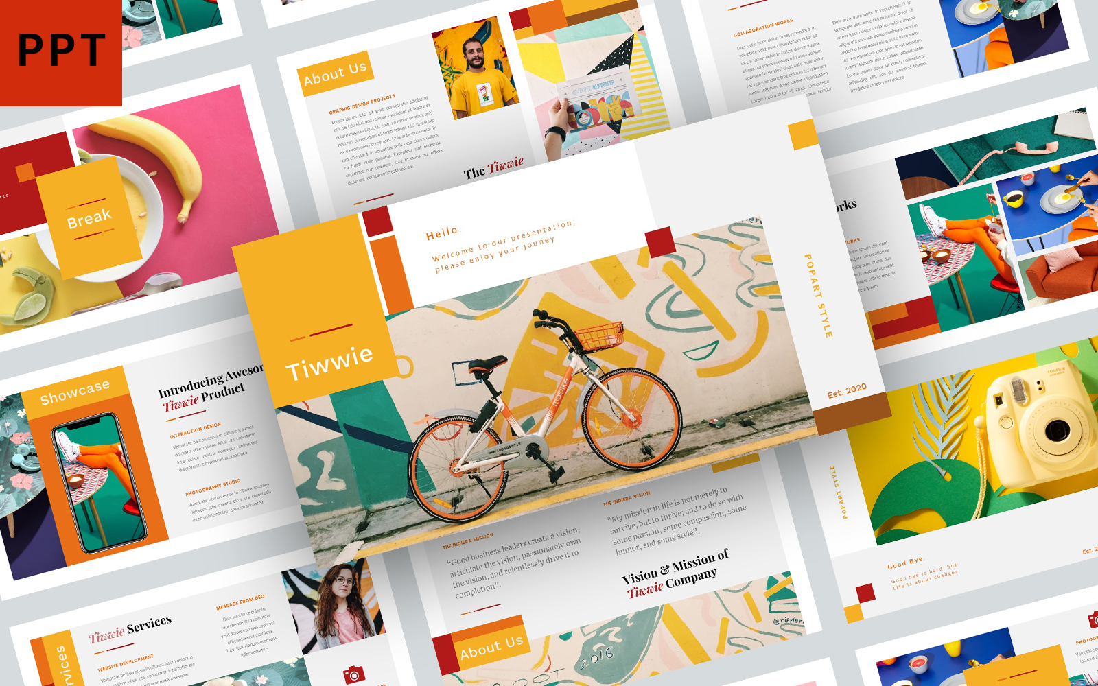 Tiwwie PowerPoint template