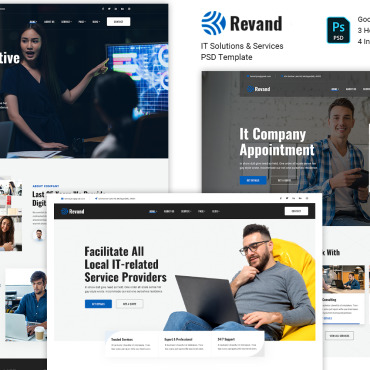 Agencyelementorit Solutionsit PSD Templates 163509