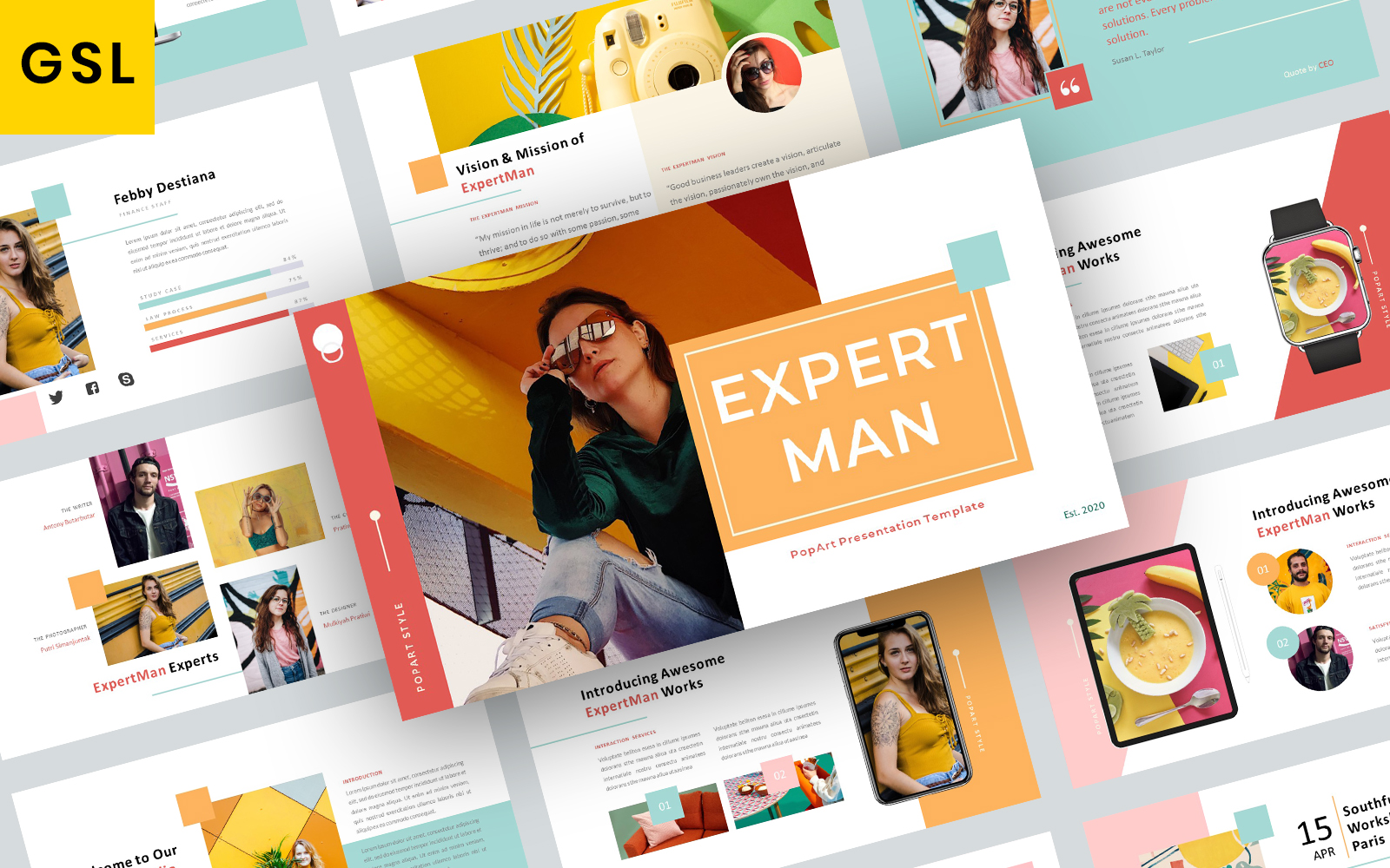 ExpertMan Google Slides