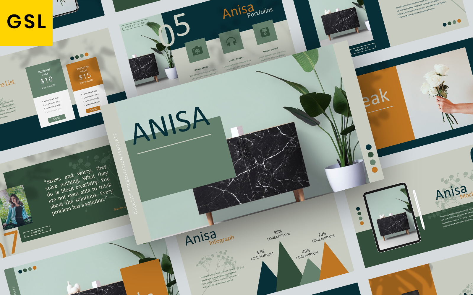 Anisa Google Slides