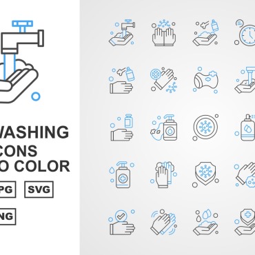 Clean Sponge Icon Sets 163836