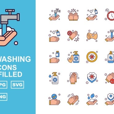 Clean Sponge Icon Sets 163864