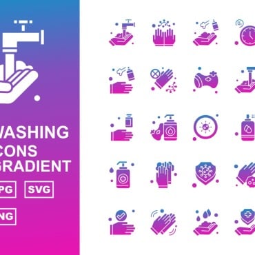 Clean Sponge Icon Sets 163868