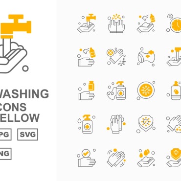 Clean Sponge Icon Sets 163879