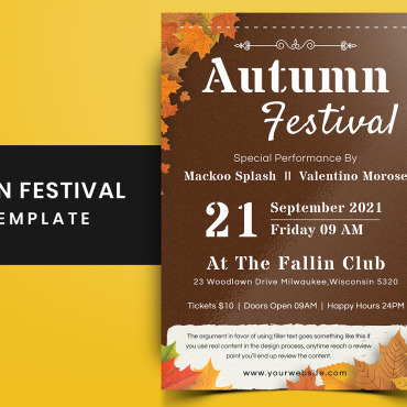 Autumn Festival Corporate Identity 164119