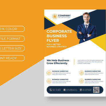 Flyer Creative Corporate Identity 164132