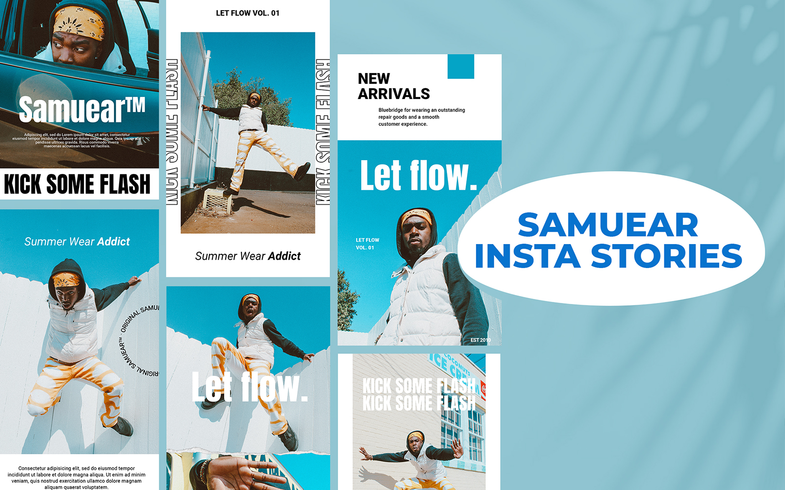 Samuear Insta Stories Social Media Template