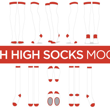 High Socks Product Mockups 164228