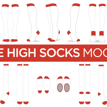 High Socks Product Mockups 164230