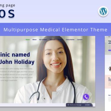 Clinic Design WordPress Themes 164453