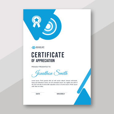 Theme Graphic Certificate Templates 164464