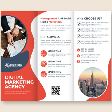 Tri Fold Corporate Identity 164476