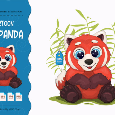 Cartoon Animal Vectors Templates 164531