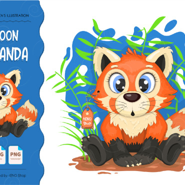 Panda Paint Vectors Templates 164536