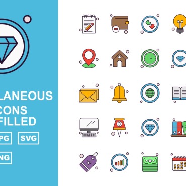 Bell Files Icon Sets 164905